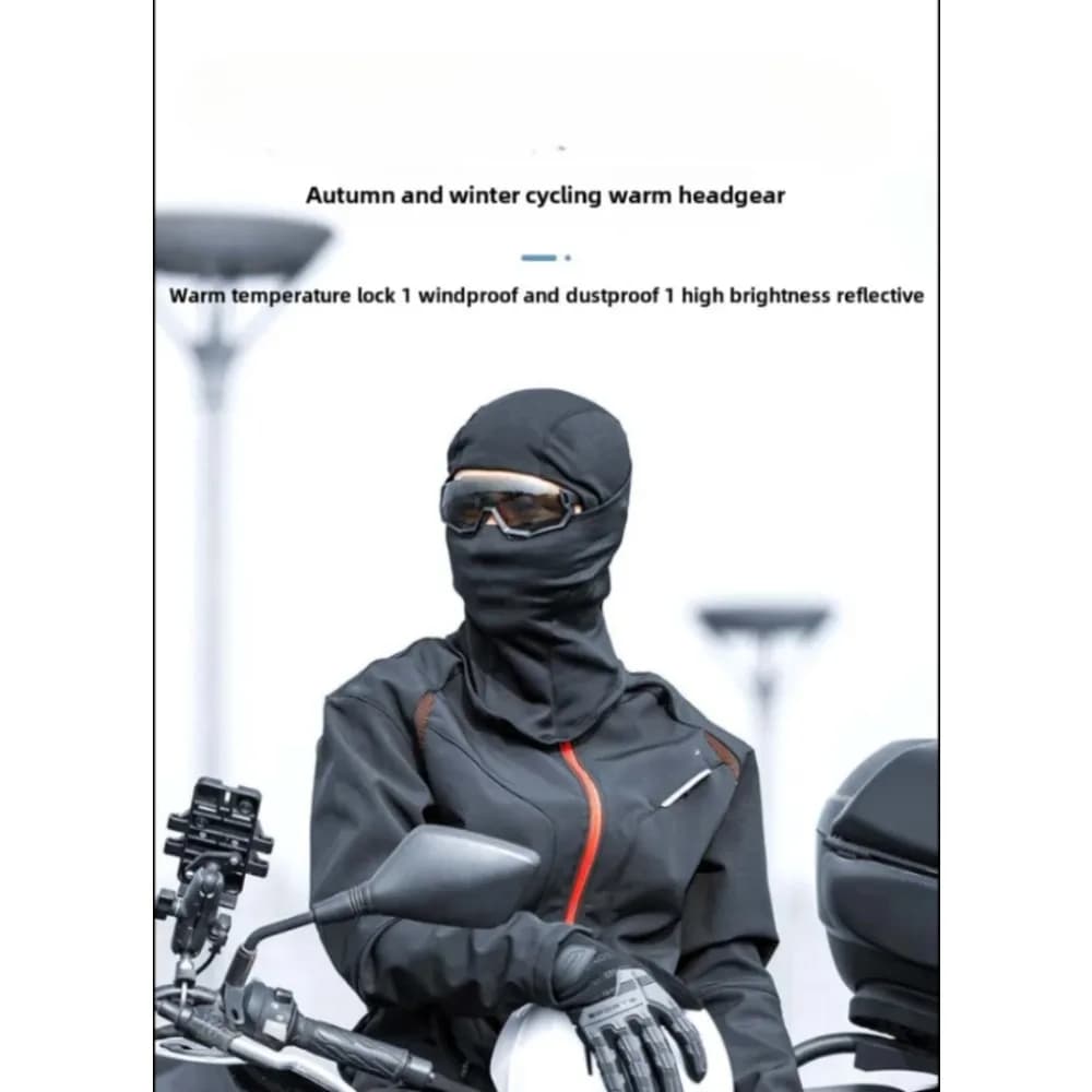Winter Mask from Cycling in Thermal Pile Antivento, Balaclava for Skiing, Fishing and Copricapo