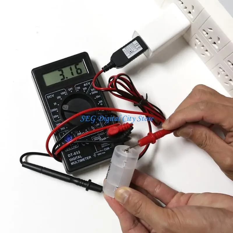U75B LR14 C Eliminatore batteria USB Alimentatore Sostituisci da 1 a 4 batterie da 1,5 V C