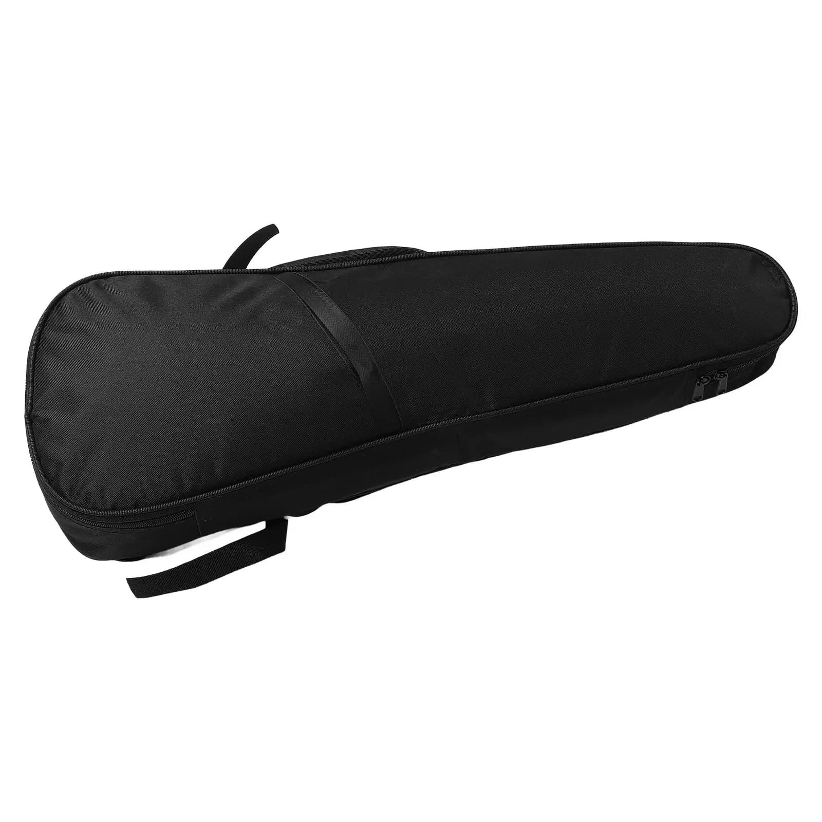 Zaino per Ukulele da 26 Pollici, Borsa Imbottita Impermeabile in Tessuto Oxford, Doppie Cinghie Regolabili, Ampia Tasca Frontale per il Trasporto dell'Ukulele
