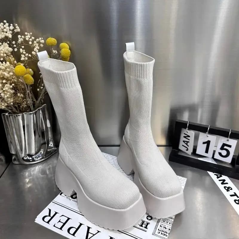 Women's Comfortable Breathable Elastic Shoes 2023 New Style Canvas Low Top Sneakers Color Spring Autumn Season