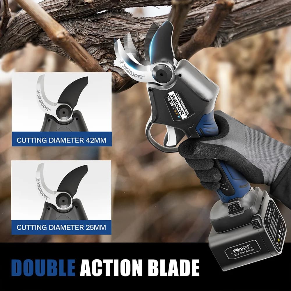 best seller 42MM SW-768 Efficient scissors Bonsai Electric Tree Copper Garden Tools Battery Potential Lithium Ion Shelf