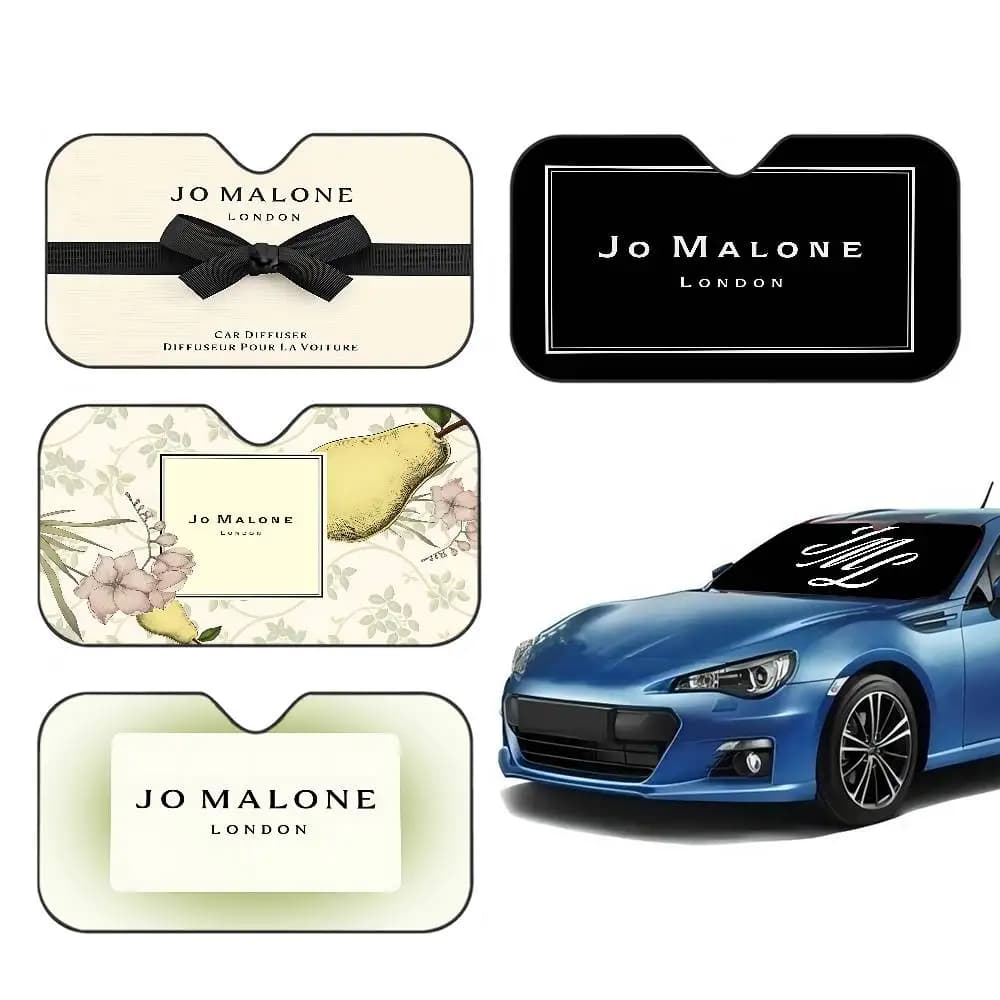 Parasole per Parabrezza J-Jo M-Malone con Logo, Accessorio Protettivo per Finestrino Anteriore di Auto, SUV e Camion