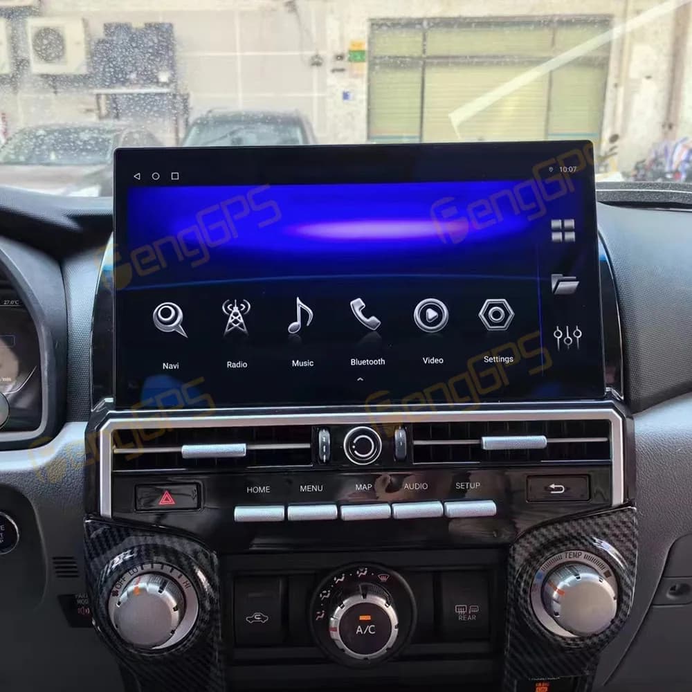 13.1" Android 13 CarPlay Car Radio For Toyota 4Runner 2010-2022 AI Touch Screen Multimedia Player GPS Navigation Head Unit DSP