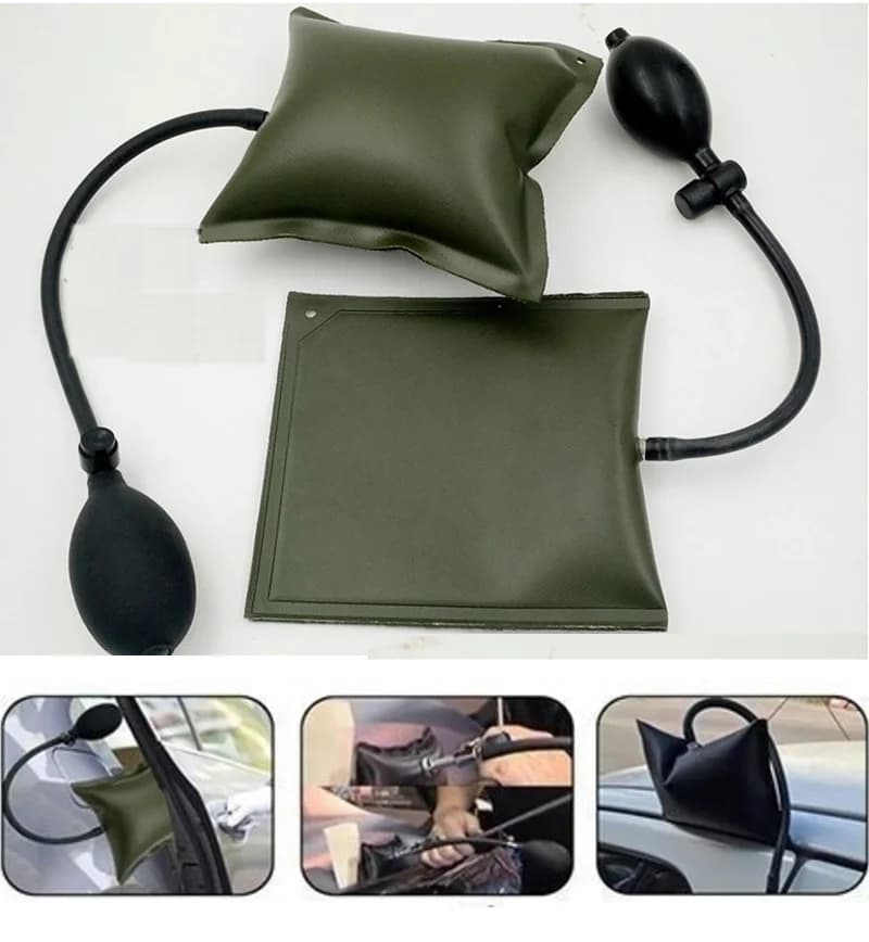 Cuscino a cuneo della pompa dell'aria Installazione di riparazione per porte e finestre dell'auto Posizionamento Cuneo dell'aria automatico Blocco dell'airbag Set di prelievo Strumento di sblocco dell'apri
