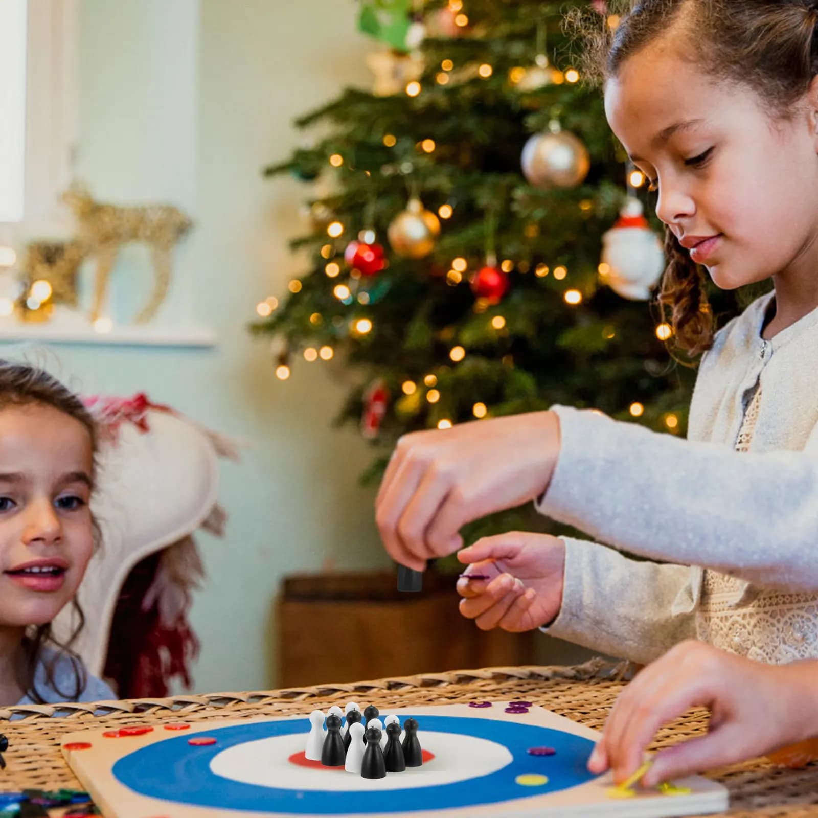Set di 40 Pezzi di Ricambio per Scacchi a Forma Umana in Plastica, Accessori per Giochi da Tavolo Educativi per Bambini