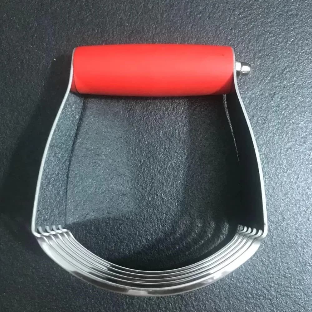 Professional Heavy Duty Stainly Steel Pastry Dough Cutter Blender with Blades for Baking Pie Cookie Biscuit Pastry Dough Mixing