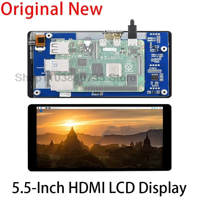 Raspberry Pi LCD Display 5.5 inch 2K 1440×2560 Touch Screen IPS MIPI A HDMI compatible for PC computer