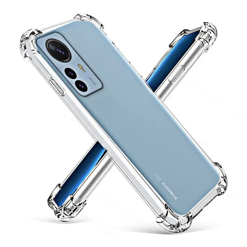 For Xiaomi 12 Pro Shockproof Case Transparent Soft Silicon Clear Mobile Phone Cover for Xiaomi Mi 12X 12 Pro 12t 12s Pro Ultra