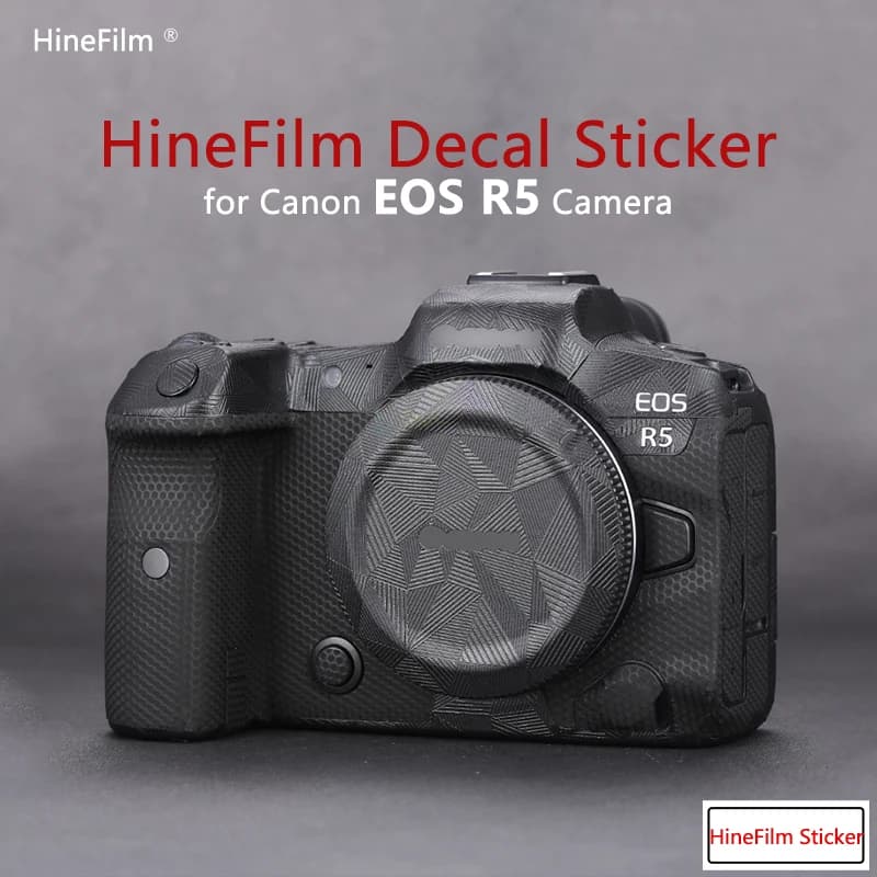Hinefilm Skin per Canon EOS R5 Camera Sticker Premium Decal Skin per Canon R5 Camera Skin EOSR5 Protector Wrap Cover R5 Sticker