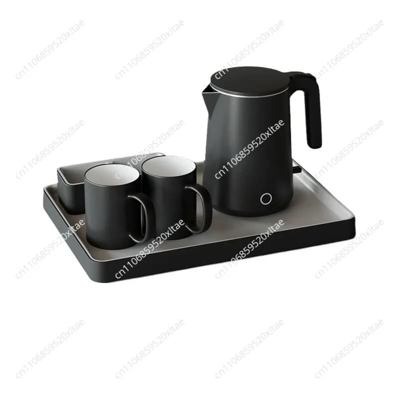 Hotel-Grade Electric Kettle - Compact Portable Water Boiler Kit for Star Hotels & Guesthouses