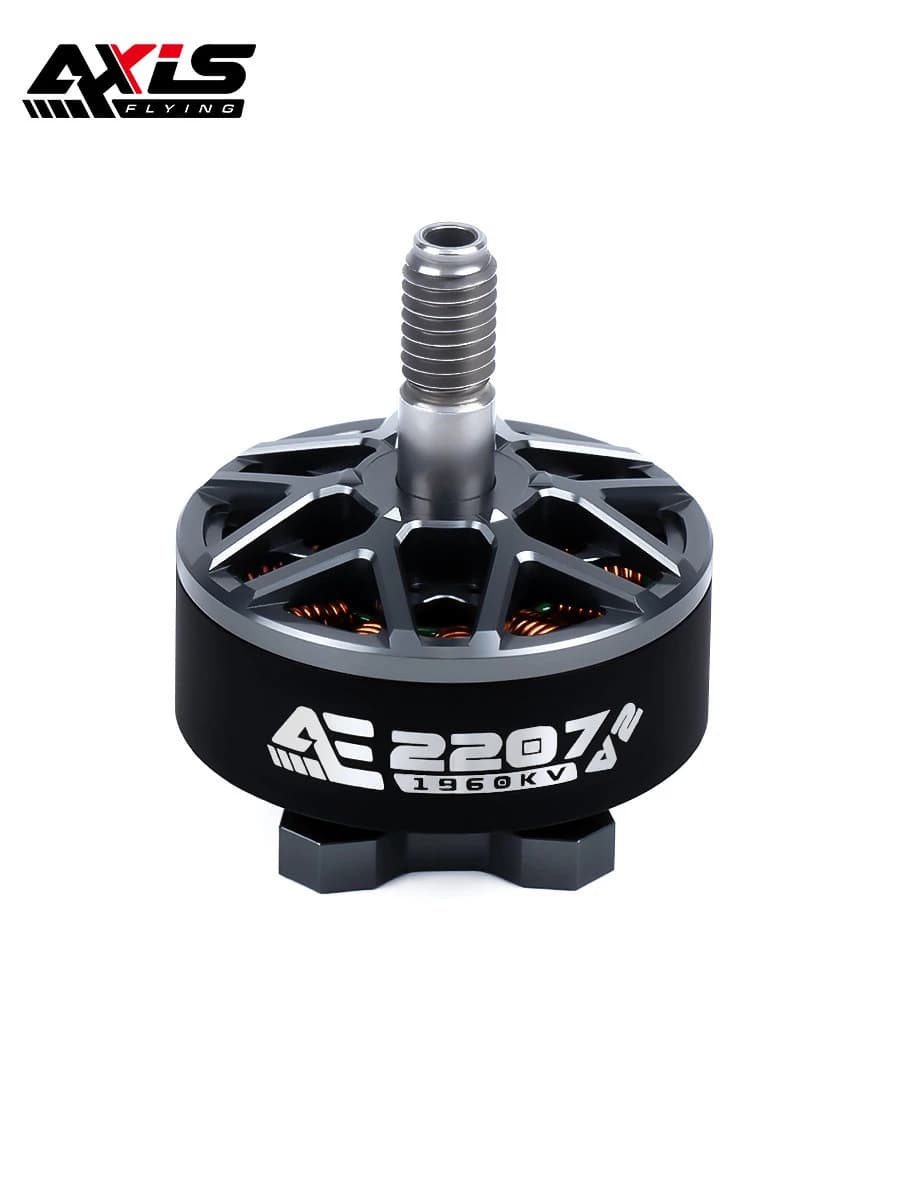 Axisflying AE2207 V2 Kufei 2207 1860/1960KV 4-6S Brushless Motor for 5" FPV Freestyle Racing Drone