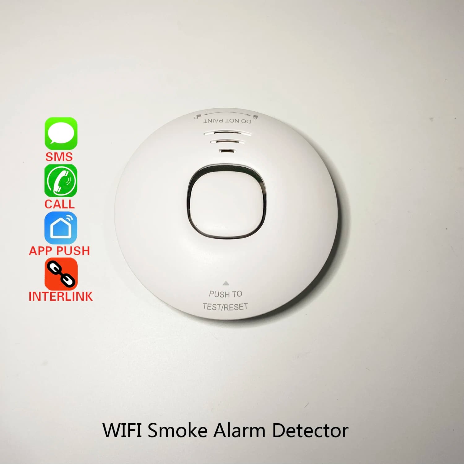 1 pz allarme antincendio di sicurezza domestica rilevatore di fumo WiFi 2.4G include batteria Tuya Smart Life APP notifica sensore di sigaretta