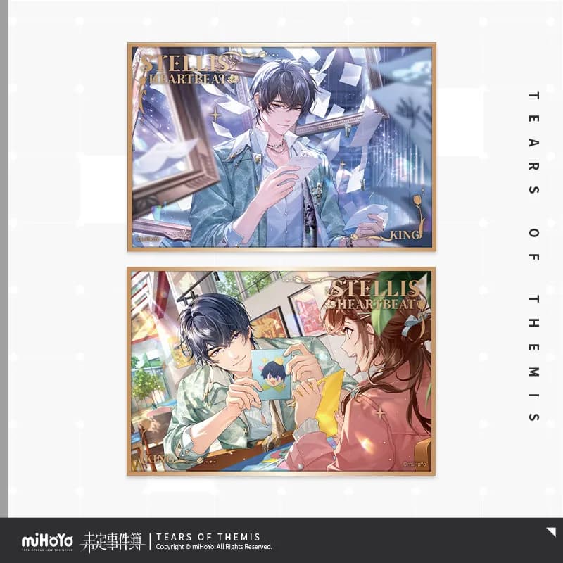 MiHoYo Original Game Tears of Themis Artem Wing Luke Pearce Anime Colored paper Collection card Cosplay birthday Gift