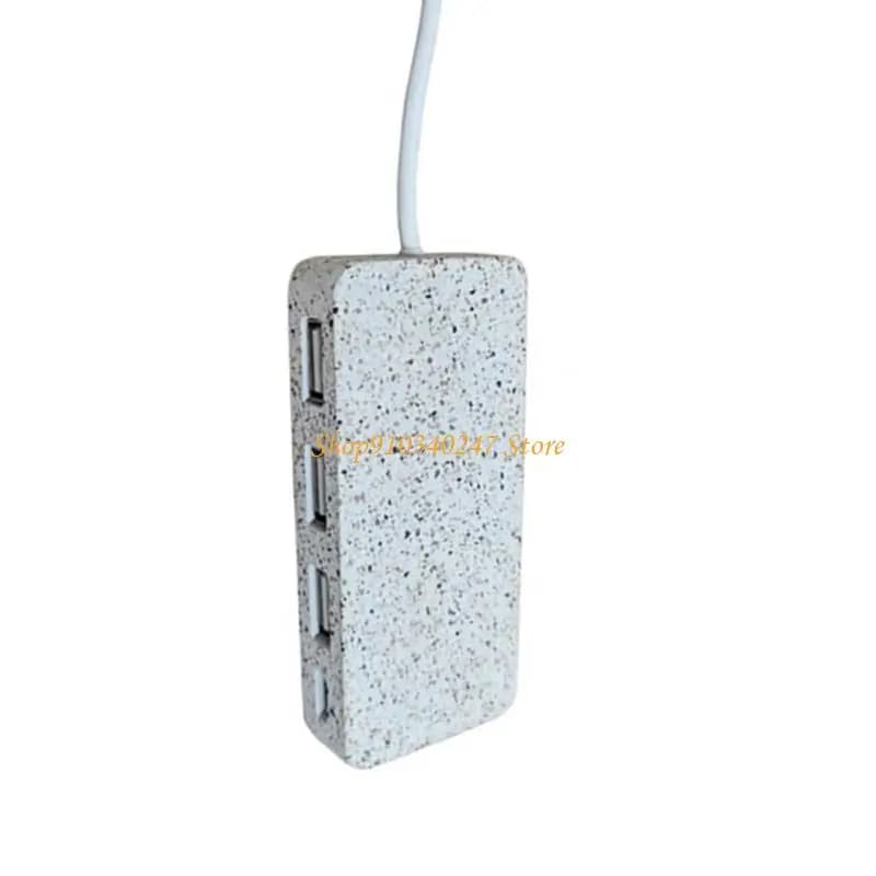 Q22A Adattatore per cavo splitter USB in legno USB C/USB Maschio USB Type C Convertitore ricarica Trasferimento dei dati per