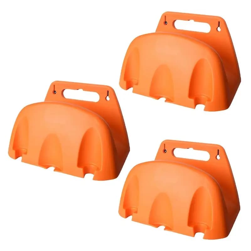 ABSE - Supporto da parete per tubo da irrigazione da giardino, in plastica, per rubinetto, porta tubo per annaffiatura, porta tubo avvolgibile