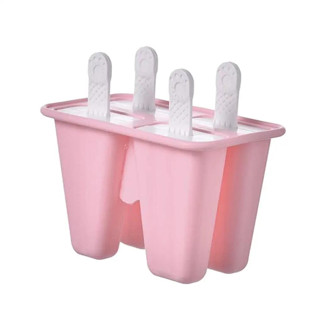 Stampi in silicone per ghiaccioli senza BPA, per preparare ghiaccioli fatti in casa e snack per bambini.