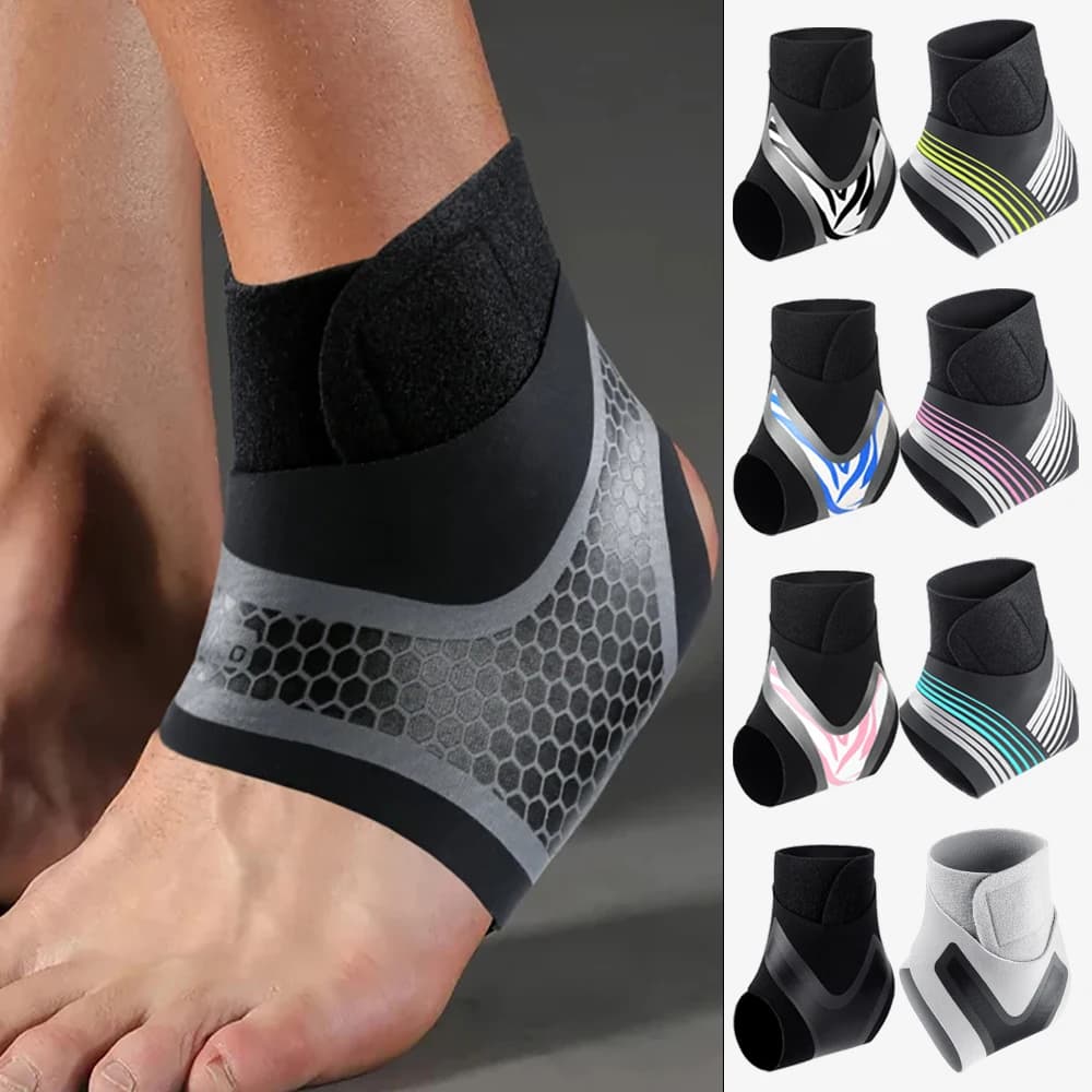 1 pcs sports ankle support wrap ankle brace support ankle compression nylon gym fitness basket football