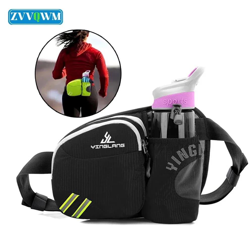 Men's Running Water Bottle Waist Bag for Water Bottle Runners