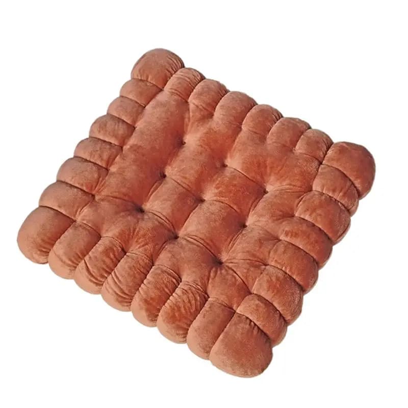 Biscuit Shape Cushion,Thickened Cushion,Plush Chair Cushion,Decorative Comfy Seating Cushion For Seat Gift Balcony Eco-Friendly