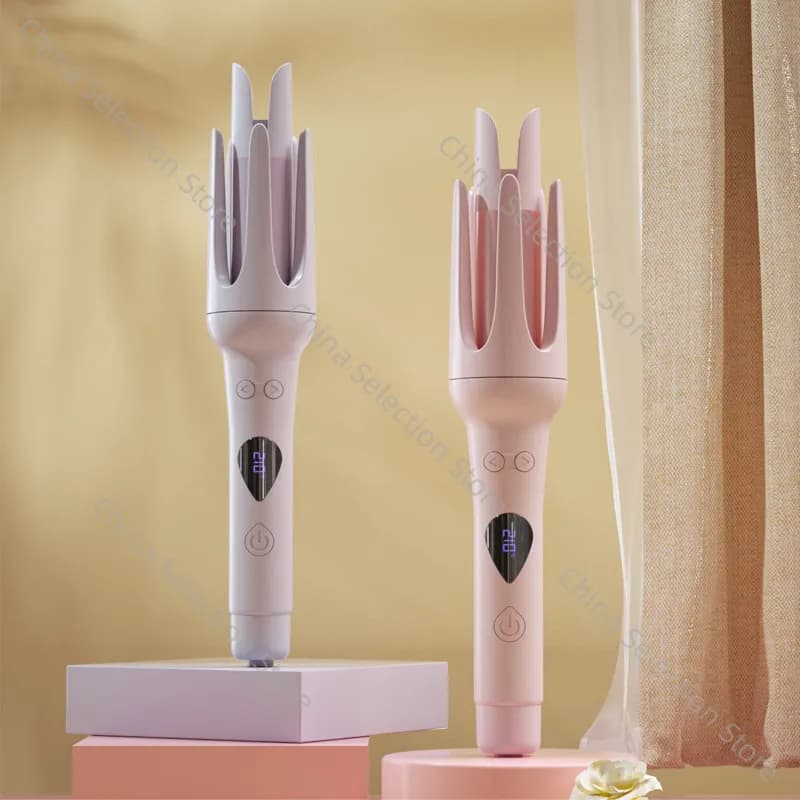 Dormitory with lazy bigodin with negative ions on big wave and 32 mm automatic curling iron available