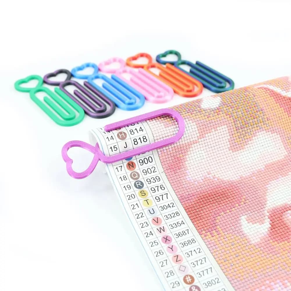 Plastic Diamond Canvas Clips Multifunction Full-Diamond Embroidery 5D Diamond Painting Clip Fixation Cross Stitch