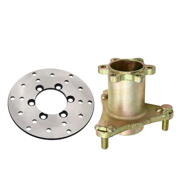 Flangia mozzo cerchione anteriore per cina ATV 50cc 70cc 90cc 110cc 125cc Quad Bike Scooter 4 Whe 78mm * 3 fori M8
