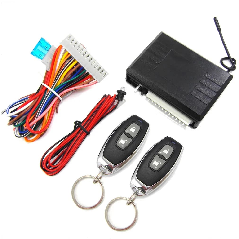 Hot Sistema di allarme per auto universale Dispositivo Kit di controllo remoto automatico Sistema di accesso senza chiave Serratura della porta Chiusura e sblocco centrali del veicolo