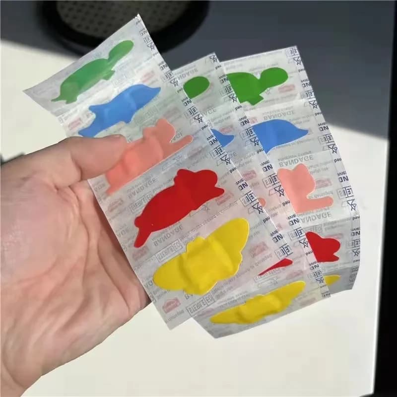 Simpatici animali dei cartoni animati bende adesive impermeabili cerotti cerotti Patch strisce ferite medicazione per bambini Kit di pronto soccorso