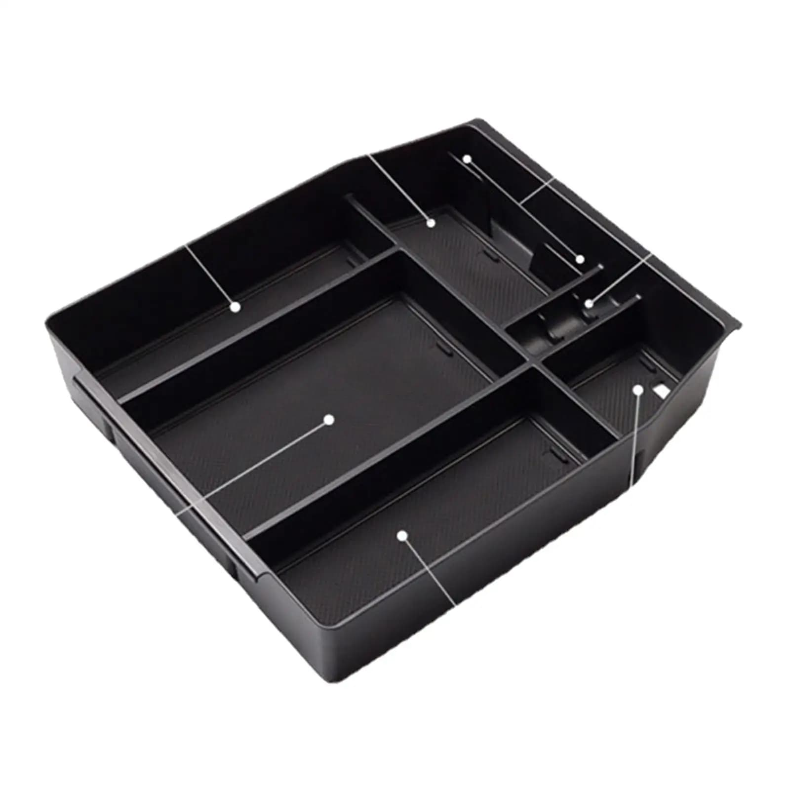 Organizer per Bracciolo Auto, Vassoio Portaoggetti per Ford F150 2015-2021, Accessorio Interno