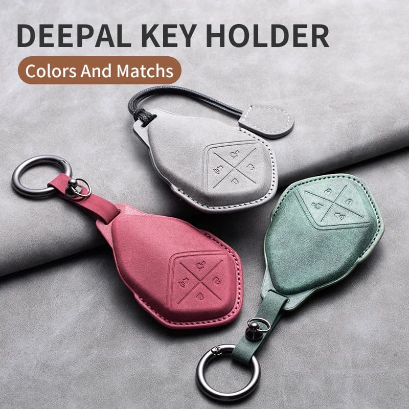Adatto per Changan Deepal Keycase SL03 S7 G318 Keycover Keyshell Portachiavi Auto NFC Card Case Fibbia 2024