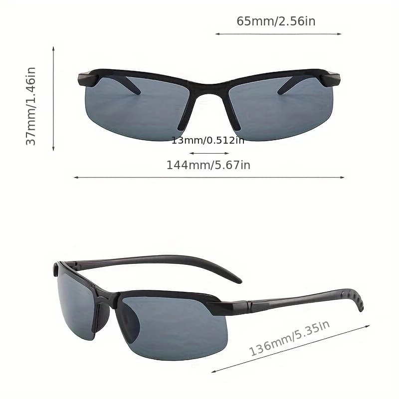 Night vision glasses unisex half frame driving night driving fashion glasses popular cat eye glasses