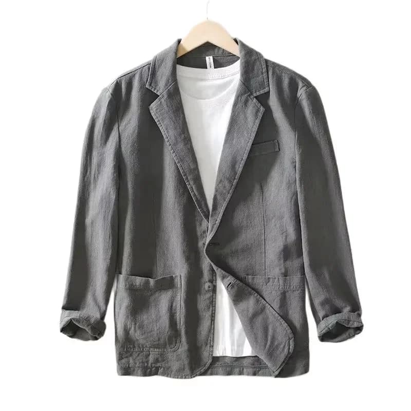Men's blazer Breathable Men's Jacket Black Coat for Men's Light Summer Maid Dresses 2025