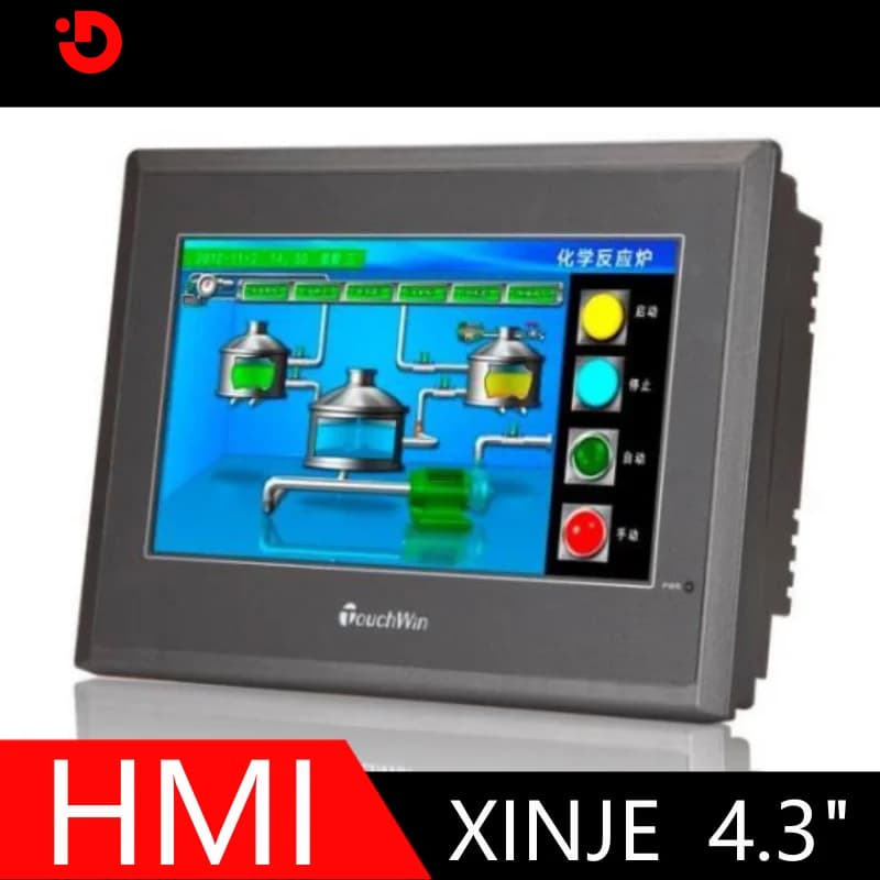 XINJE HMI TouchWin da 4,3 pollici TG465-MT TG465-UT TG465-ET TG465-XT Touch Screen HMI Supporta 232/422/485/USB flash drive/Ethernet