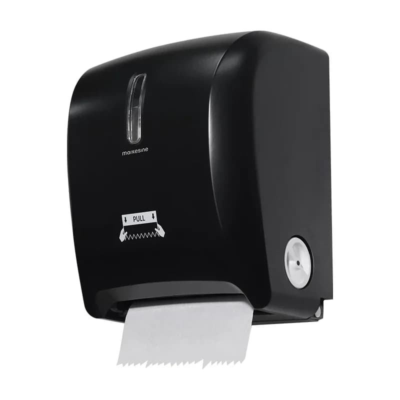 Portarotolo Automatico da Parete in ABS, Dispenser Automatico di Carta Igienica, Erogatore Automatico di Asciugamani di Carta