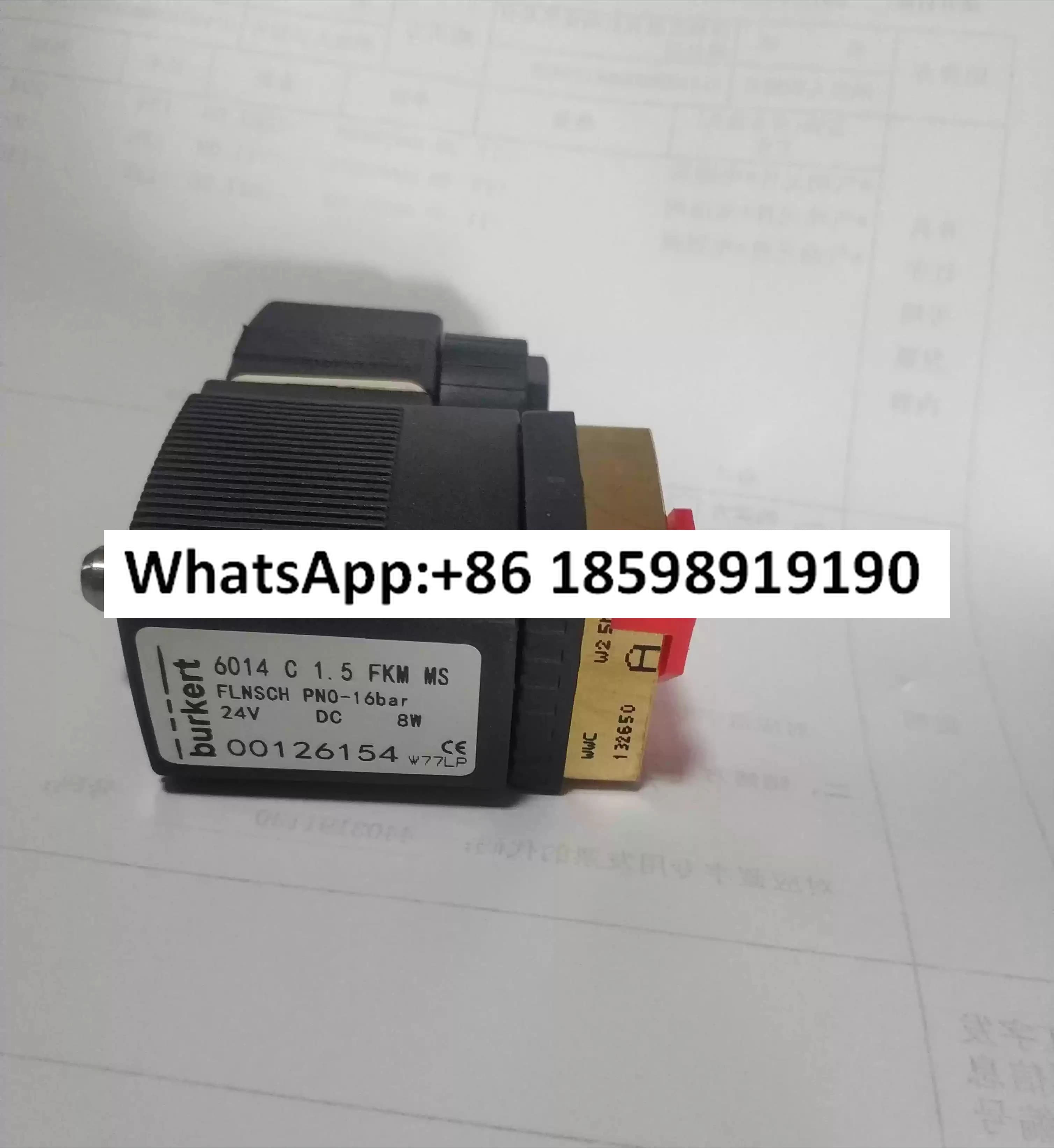 Elettrovalvola 6014 C 1 5 00126154 00126155 00125366 Valvola di controllo pneumatico 24V