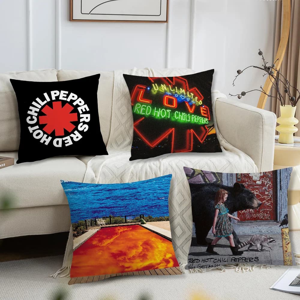 R-Red Hot C-Chili Peppers Californication federa per cuscino soggiorno divano fodera per cuscino adatta per la decorazione della camera da letto di casa