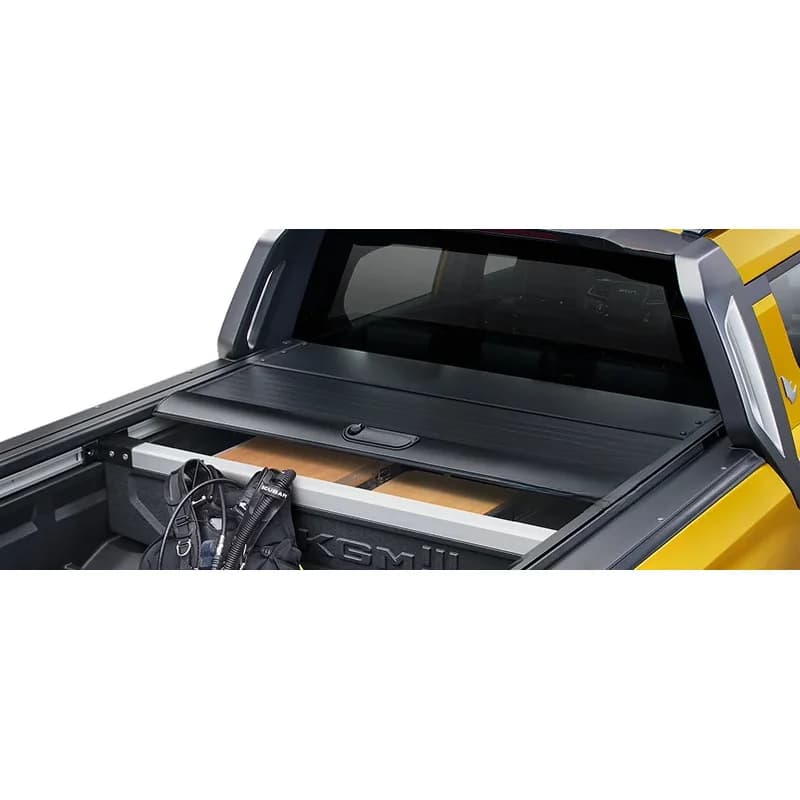 High Quality Manual Retractable Aluminum Roller Shutter Tonneau Cover For Tasman SsangYong Musso EV Pickup Truck Bed