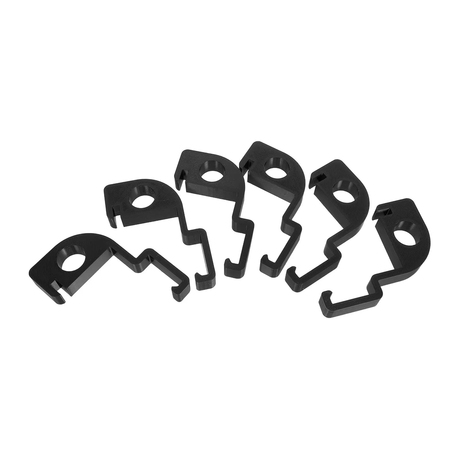 6 Pezzi Clip di Ventilazione per Pattumiera, Supporto Distanziatore per Bidone della Spazzatura per Ridurre il Flusso d'Aria e gli Odori, Ventilazione per Pattumiere da Cucina e Aree di Riciclaggio
