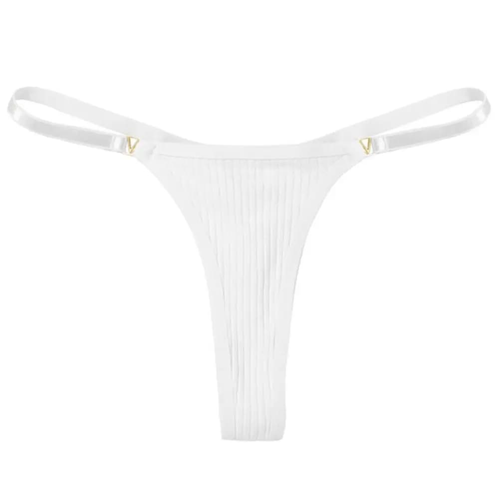 Slip a vita bassa in nylon a vita bassa, stile coreano, tinta unita, senza cuciture, liscio, da donna, modello Peach Butt Thin Belt