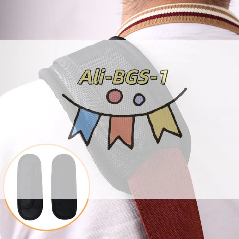 Spallacci ergonomici per zaino: cinghie di distribuzione del peso e limitatrice di pressione, ammortizzazione extra larga per un massimo comfort di carico