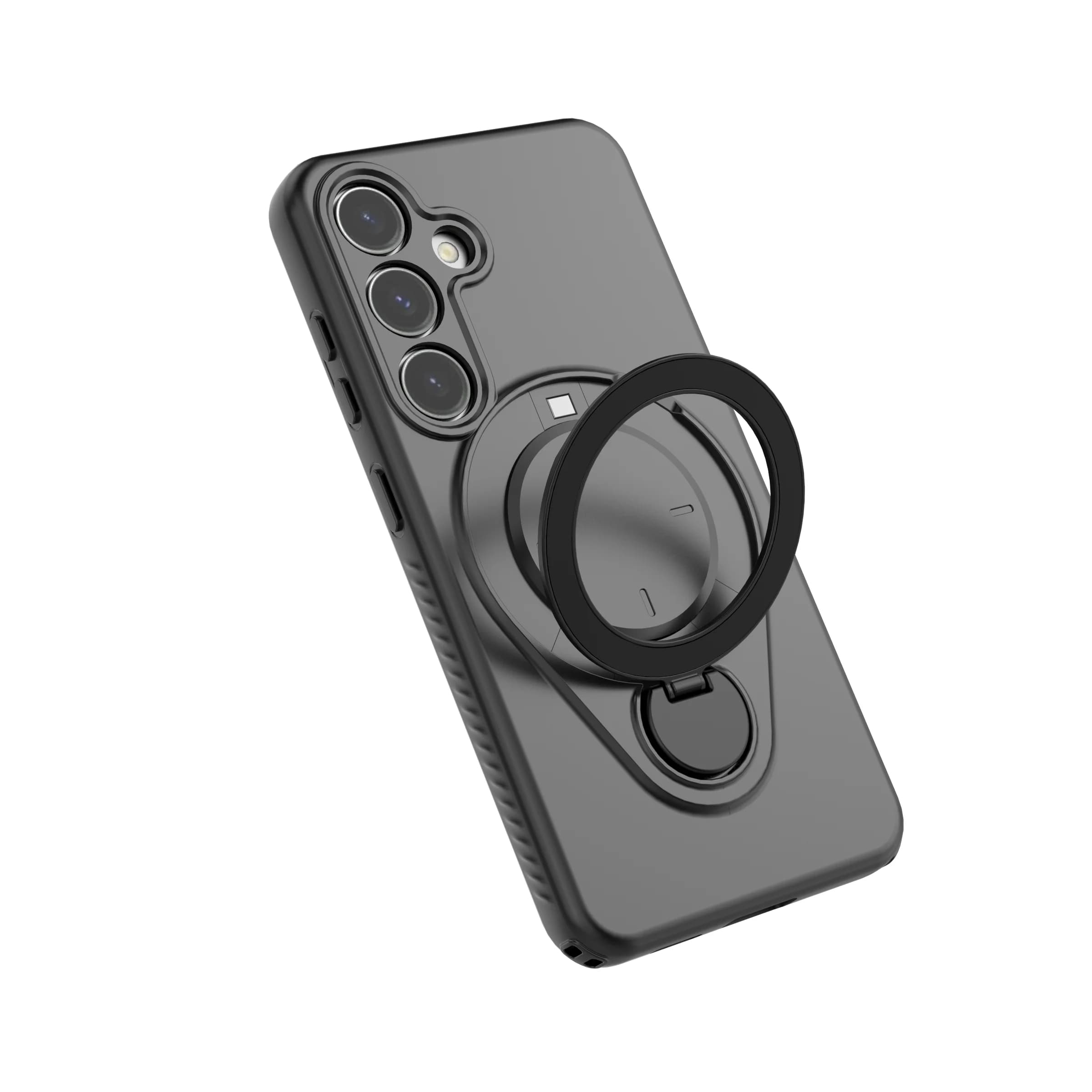 Protezione Completa Antiurto 360° ° Custodia Magnetica Girevole con Supporto per Samsung S26 S25 S24 S23 Ultra Plus, Compatibile con Ricarica MagSafe, Cover Opaca