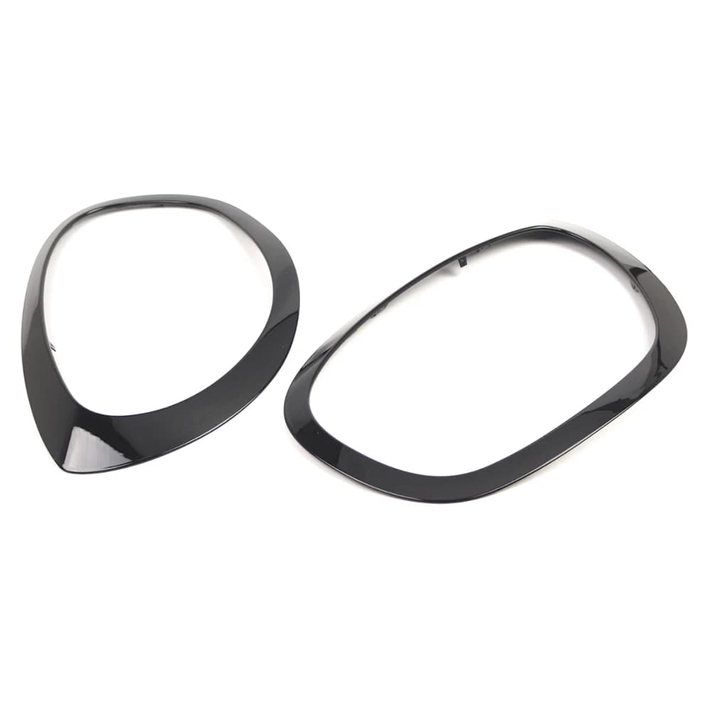 Headlight Ring Exterior Frame Direct Fitment Made Of ABS Material OEM Numbers 51137388117 51137388118 For F60 Models