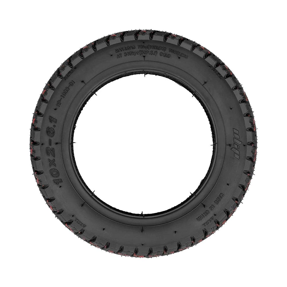 Pneumatico Tubeless Parte di ricambio in gomma resistente all'usura con ugello del gas 10x2-6.1 Modello nuovo di zecca per scooter elettrico