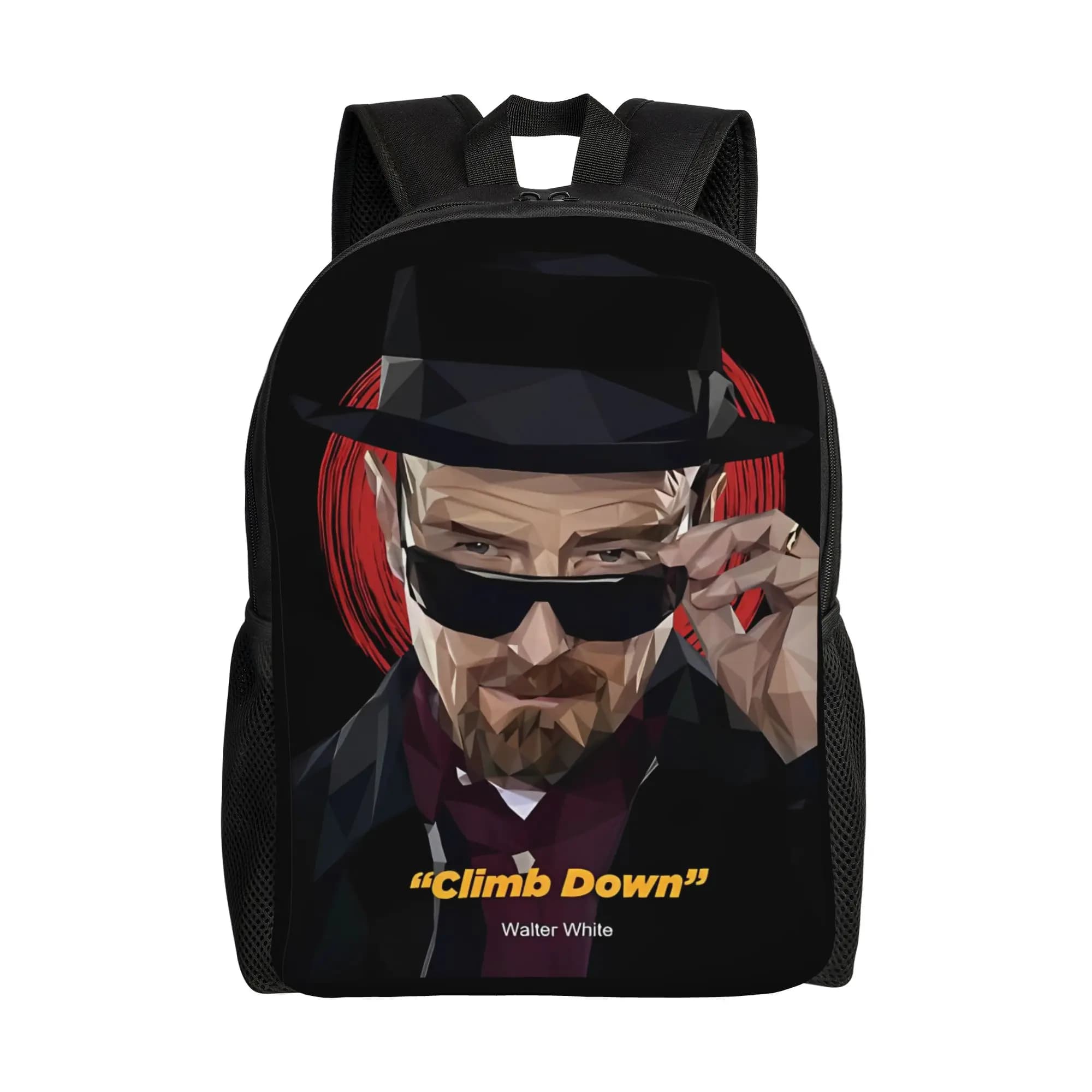 Zaino Cool Breaking Bad per Sport, Scuola Superiore, Escursionismo, Viaggi, Zaino da Giorno per Uomini e Donne, Borsa per Laptop in Tela