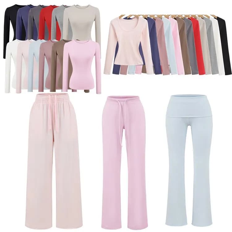 Seductive Modeling Set, Complete with T-Shirt Slimming and Gamba pants High Life, Outfit Chic and Comfortable for Women
