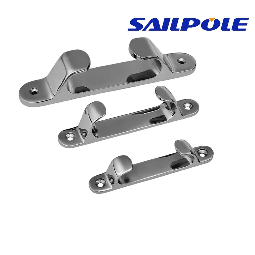 Calzo per arco da fairlead dritto da 4/5/6 pollici per lancette da fairlead per barche in linea da 102 mm Calzo per arco da fairlead in corda