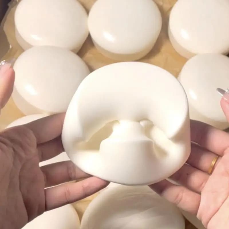 Yogurt Cake Bread Squeeze Toy for Stress Relief Slow Rising Dough Stress Relief Ball Ideal for Fidgeting Hand Exercise Toy