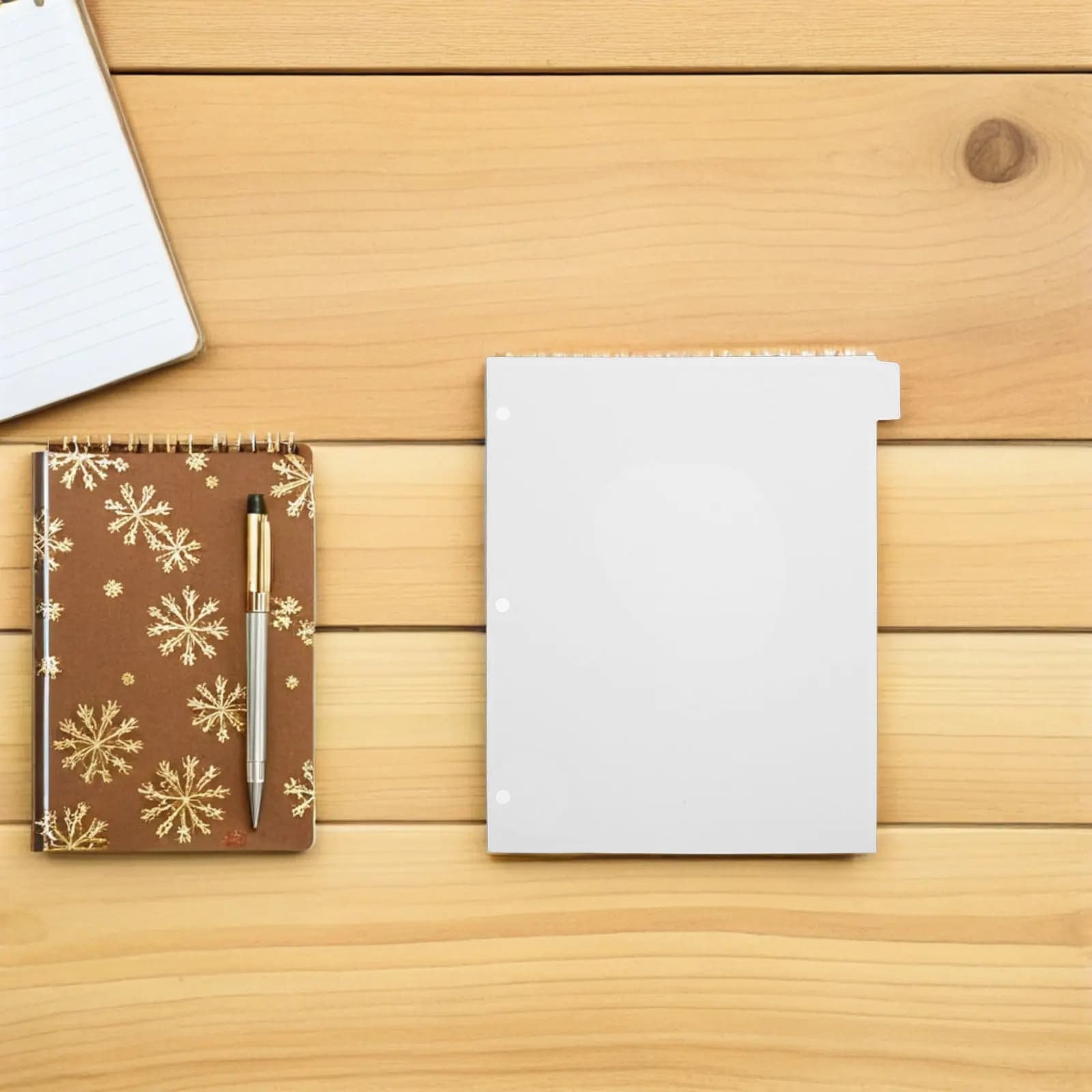 32 divisori per raccoglitori, pagine scrivibili fronte-retro per raccoglitori a 3 anelli, fogli organizer con schede vuote per agenda e quaderno