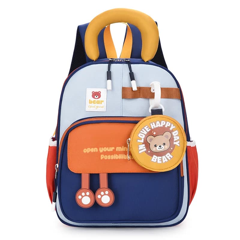 Lightweight Cute Large Capacity 2026 New Dopamine Kindergarten Backpack for Kids Boys Girls School Bag