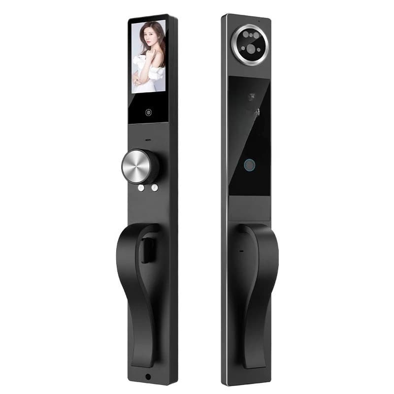 Smart lock riconoscimento facciale monitoraggio attivo visivo cat eye impronta digitale elettronica k villa europea